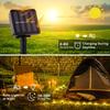 Outdoor Solar Bubble Ball Lawn Lights 20/30 LED Solar Pathway Lights 8 Modes Waterproof Solar String Light for Patio Garden Path