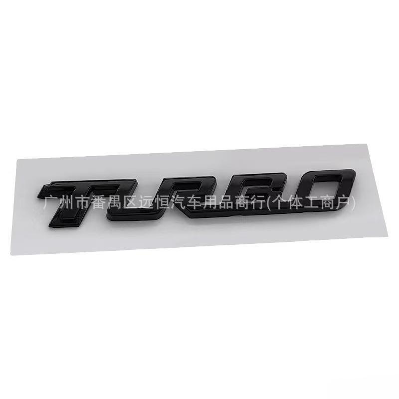 3D ABS TURBO Car Rear Letter Logo Badge Waterproof Styling Sticker Fit Malibu XL Turbo