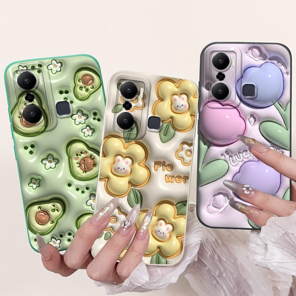 Coque arrière en silicone souple pour Infinix Hot 20i 20s Hot20 5G 4G Hot 20 play Coque Bumper Panda Astronaute Dessin Animé Mignon Coque
