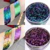 Nail Powder Flake Colorful Coarse Cloud Brocade Powder Handmade DIY Face Body Makeup Nail Art Decoration Supp