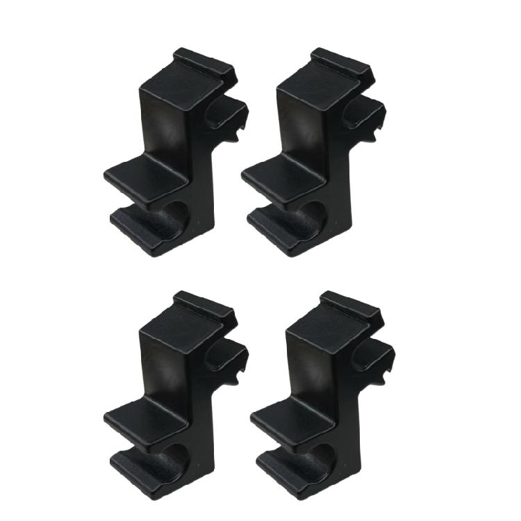 High Strength 4Pcs Truck Bed Cover Clips Crafted From Rust Resistant Material Perfect For Outdoor Activities & Transport