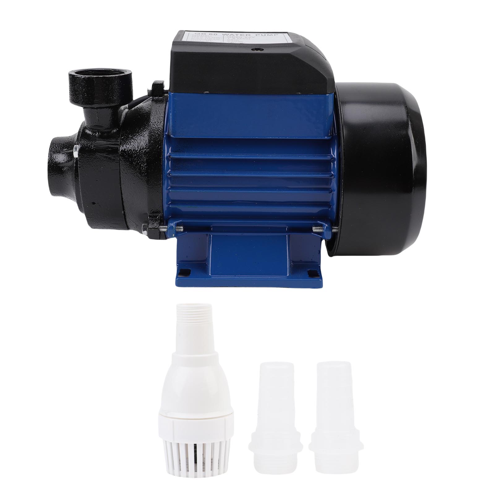 

24В 230Вт 25м Високий підйом 1.5м³/год Продуктивність 3200 об/хв 1 дюйм Вихідний отвір Іригаційний насос для дому, сільського господарства, котла, свердловини 24V&EU