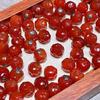 Натуральний Агат Голодний Дух Безликий Розсипні Бусини 10 мм Веньвань Бодхі Поясні Бусини DIY З Перлами Сніговий Бар Скляний
