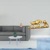 Harzfigur Mutterkuh Rinderstatue Sammlerstück Feng Shui Moderne Chinesische Skulptur Tischdekoration