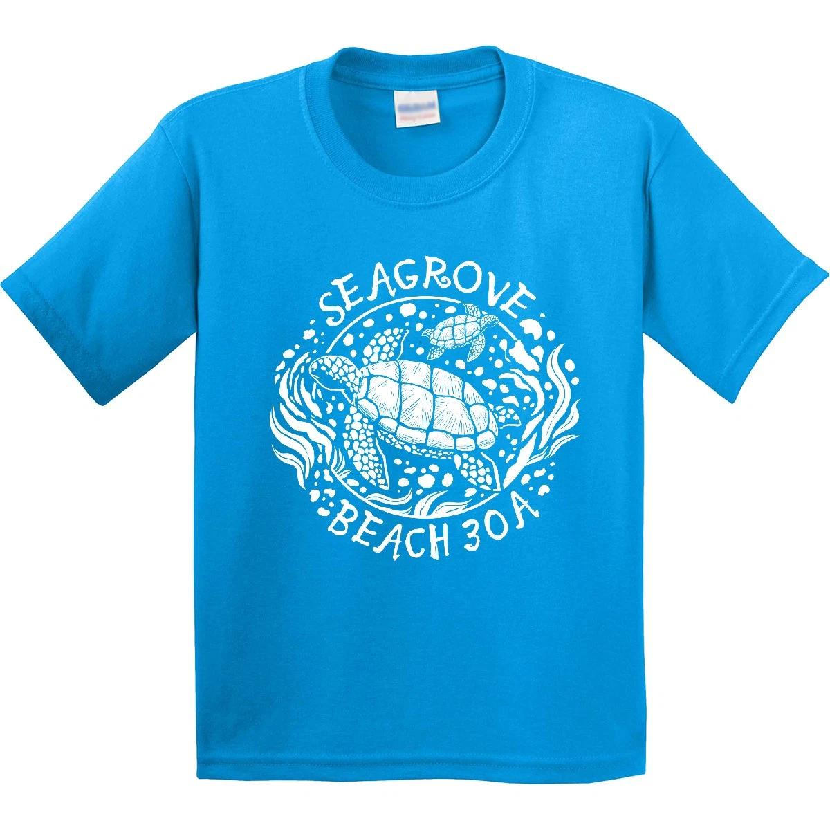 Inktastic Seagrove Beach 30A Youth kids boys T-Shirt Grove Florida Fl Scenic Get Away Trip 130