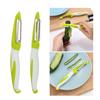 Vegetable and Fruit Peeler, Suitable for Kitchen, Fruit, Vegetable and Potato Peeler, Ergonomic Non-slip Handle and Sharp Blade.