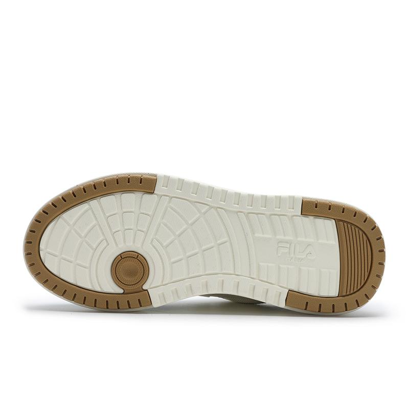 Fila Campus Retro Series Fashion Durable Low-Top Skate Shoes Women Sneaker White Green F12W522208FVB