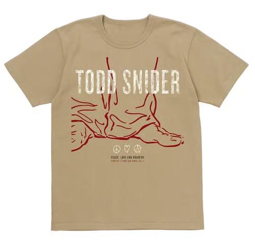 Peace, Love and Anarchy Todd Snider Album Full Size S to 5XL T-shirt BM2028 Unisex T-Shirt S