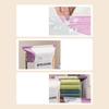 3pcs Vacuum Compression Bags No Pump Needed Moistureproof Durable Large Capacity 3D Upright Storage Bag for Clothes,Bedding