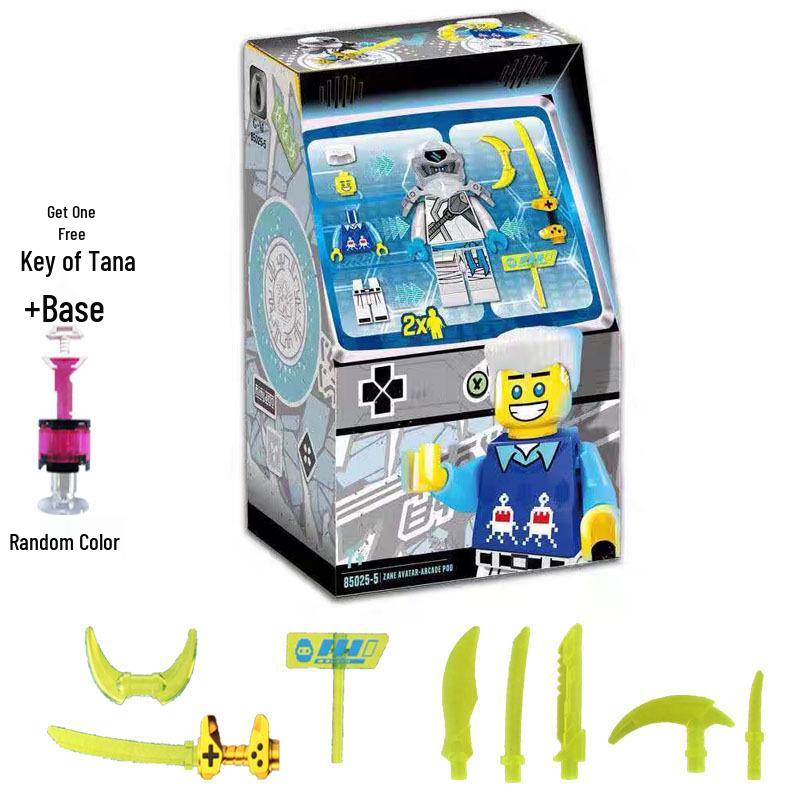 Phantom Ninja Boy Educational Building Blocks - Empire Energy Assembly 1st Street Arcade Toy