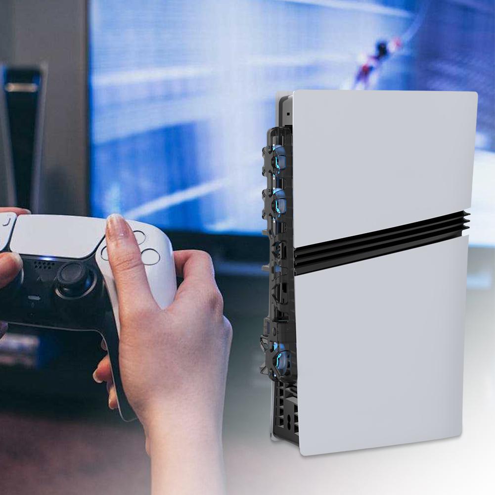 Cooling Fan for PS 5 Pro External Fan Cooler Vertical Radiator Host Cooling Fan for Playstation 5 Pro Host Accessories
