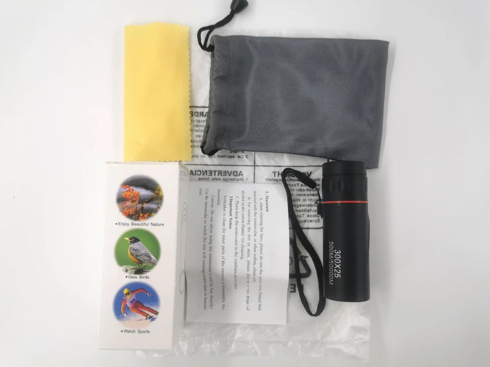 

2000X26 Hd Monocular Telescope, Compact Portable For Travel, Hiking, Fishing, Camping, Stargazing, Concerts & Bird Watching