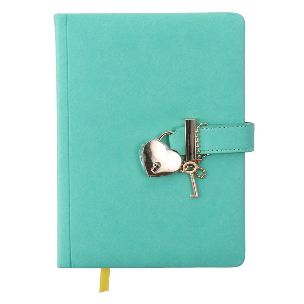 

Дневник с ключом, секретный блокнот из искусственной кожи, 144 листа, домашний блокнот