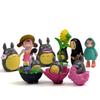 Figure 9pcs Model My Neighbour Totoro Sunflower Sculpture Decorative Toys