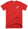 Goat Skull Head T Shirt Small Lucifer Pentagram Devil Demon Satanic Baphomet Top
