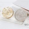 Wax Seal Stamp-Words Phrases Sealing Wax Stamp Flower Sealing Stamp for Envelope Wedding Invitations Card Decorations
