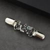 Charm Gift Winter Retro Crystal Cardigan Clip Shawl Brooch Duck Clip Clasps Sweater Blouse Pin