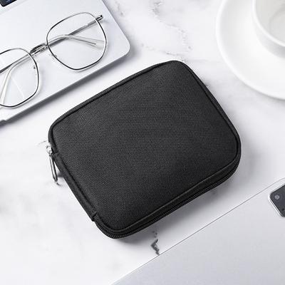 New Portable Data Cable Organizer Multifunctional Zipper Digital Storage Bag Shockproof Mini Mini Storage Pouch Earphone
