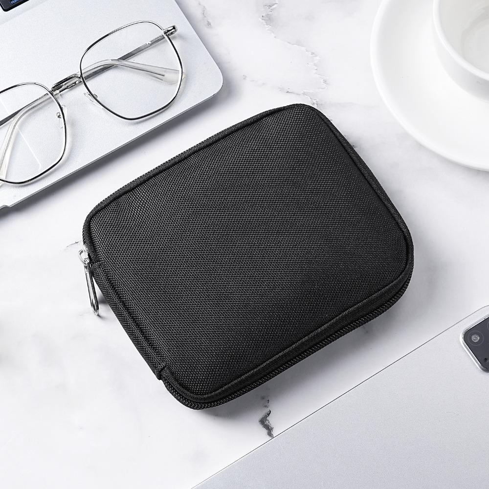 Portable Data Cable Organizer Zipper Mini Storage Pouch New Digital Storage Bag  U Disk