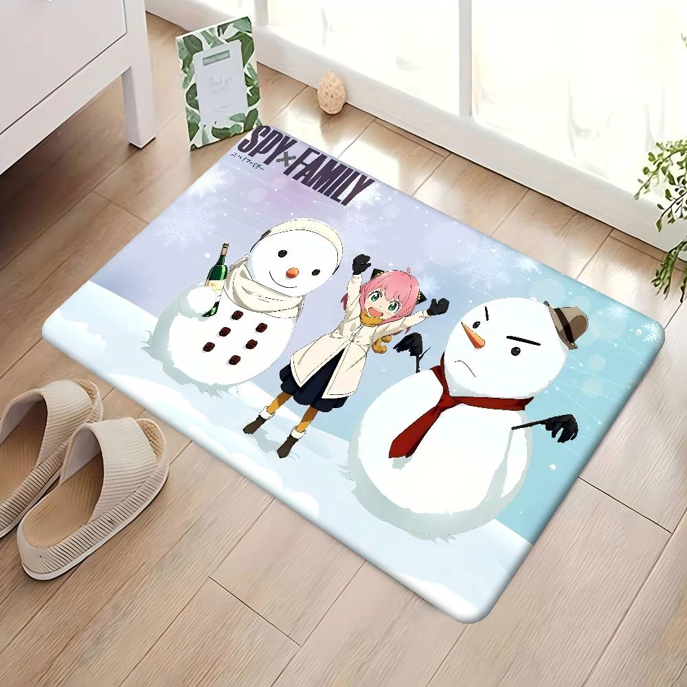 

S-Spy X F-Family Floor Mat Cheaper Anti-slip Modern Living Room Balcony Printed Bedside Mats 50x80 cm