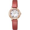 Citizen Wicca KH4-963-14 Women's Watch Silver Dial Leather Strap