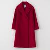 Sinuofuide Women's Cashmere Blend Lapel Long Coat