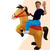 Halloween Oppusteligt Gående Hestekostume - Maskot & Performance Outfit til Voksne