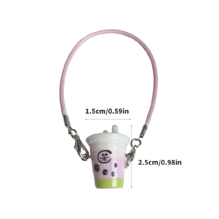 Customizable Bubble Cup Keychain Kit Purple Resin Craft Activity Bubble Teas Phone Charm For Stress Relief And Decors