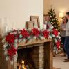 Simulated Christmas Wall Hanging Vine Faux Pine Garland  Christmas Home Decoration