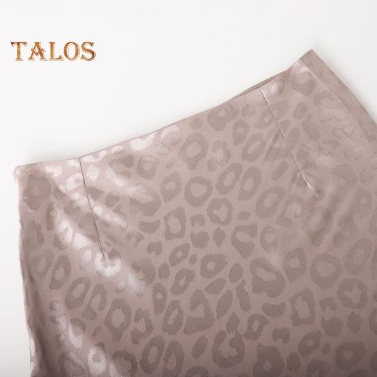 Женская юбка с леопардовым принтом — фото 10