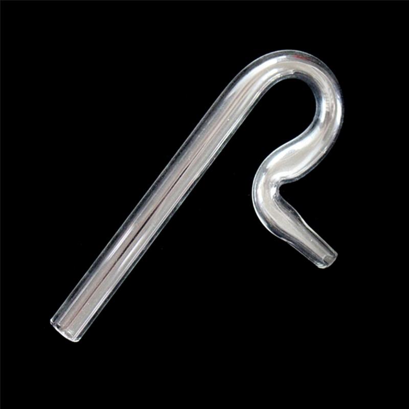 Glass Jet Outflow Pipe Transparent for Aquarium for Eheim and Other Filters No Suction Cup Needed