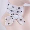 Square Chiffon Scarf Sun Protection Thin Scarves Soft Wrap Shawl Polka Dot Women Accessories CLE