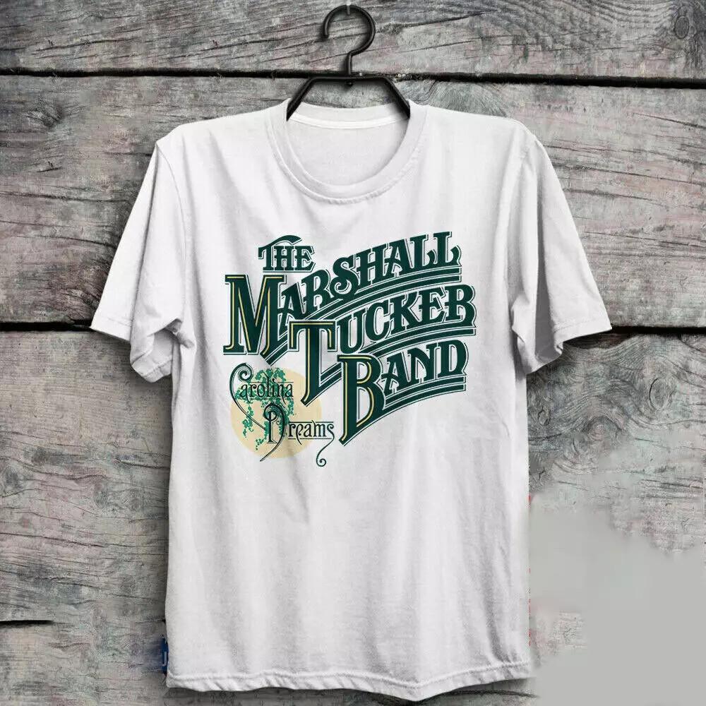 Vtg The Marshall Tucker Band Music Lover Cotton White S-5XL Unisex Shirt AE177 XXXL