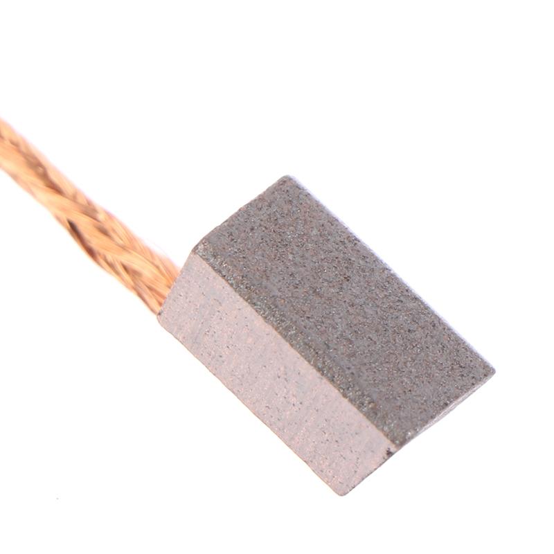 4 stk Elektrisk motor Karbonbørste Elektroverktøy Blåsevifte Grafittbørster 6X6X10Mm