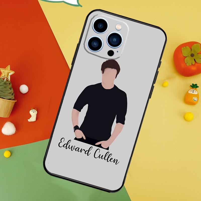 

Twilight Edward Cullen Bella Phone Case For iPhone 17 Pro Max 16 14 13 12 11 15 Pro Max Plus 12 13 Mini 16e 17 Air Cover iPhone 14Pro MAX