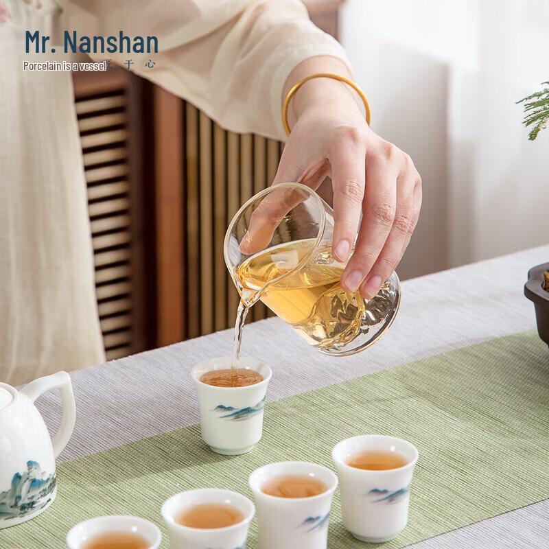 Nanshan Mr. Chinese Kung Fu Tea Set - Thousand Miles of Rivers and Mountains