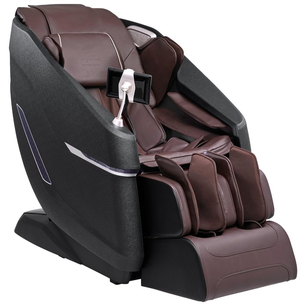 Full Body Massage Chair, Shiatsu Massager, Reclining Chair, SL Rail