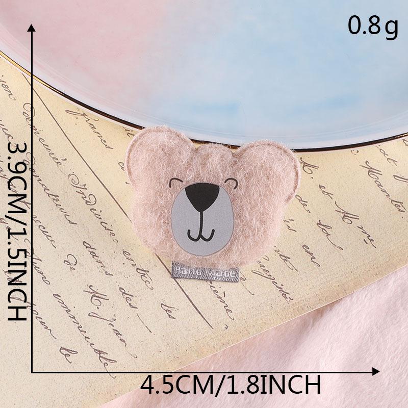 Hair Accessories Decorative Accessories Cute Cartoon Butterfly Hairpin Leather Ring Accessories Brooch Handmade Diy Clothing Accessories