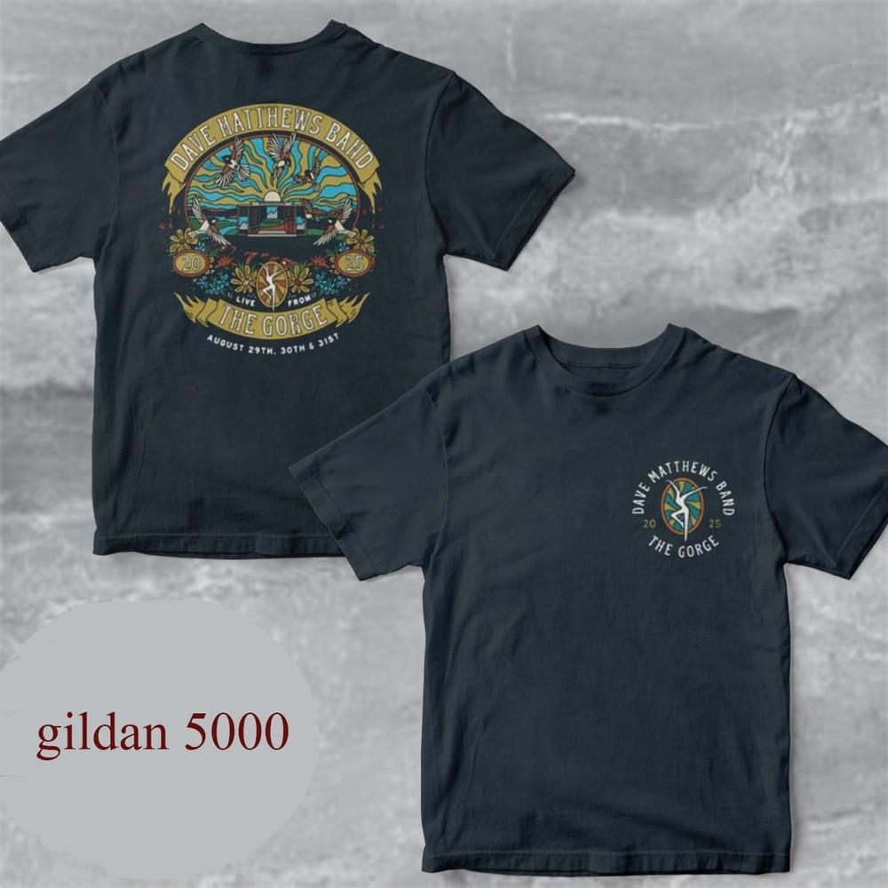 Dave Matthews Band Live At The Gorge Amphitheatre In Georgia Washington T Shirt