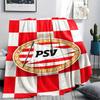1PC Philips Sport Vereniging Print Flannel Blanket, High quality All Seasons, Home Decor, Warmth and Comfort, Perfect for Christmas Gifts