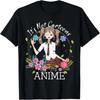 It's Not Cartoons It's Anime Girl Manga Lover Anime Merch T-Shirt