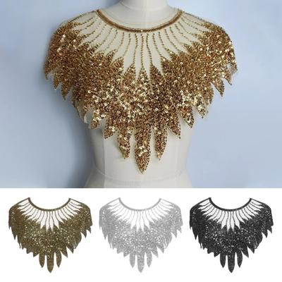 Flitr Nášivka Síťovina Krájení Peříčka Šaty Halenka Dekor Kutilské Prošívání Nášivka Oblečení Doplňky Svatební společenské oblečení Ozdoba