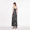GOELIA Camellia Print Spaghetti Strap Maxi Dress