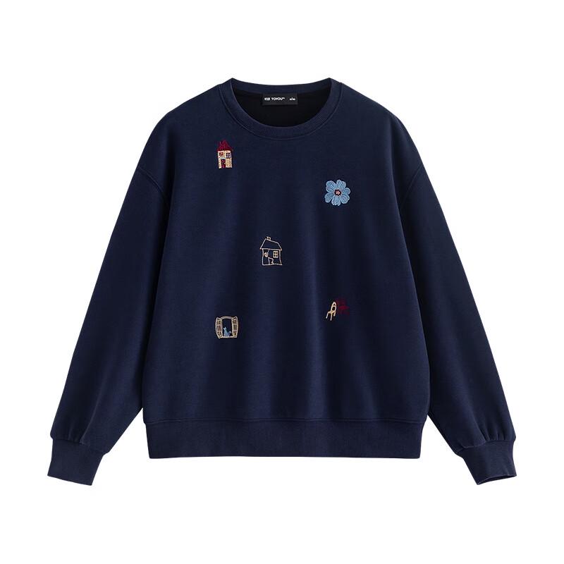 Chuyu Women's Graphene Embroidered Winter Sweatshirt