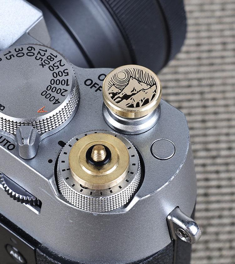 Tappi per Pulsante di Scatto Fotocamera Compatibili Fujifilm XT e Nikon ZF