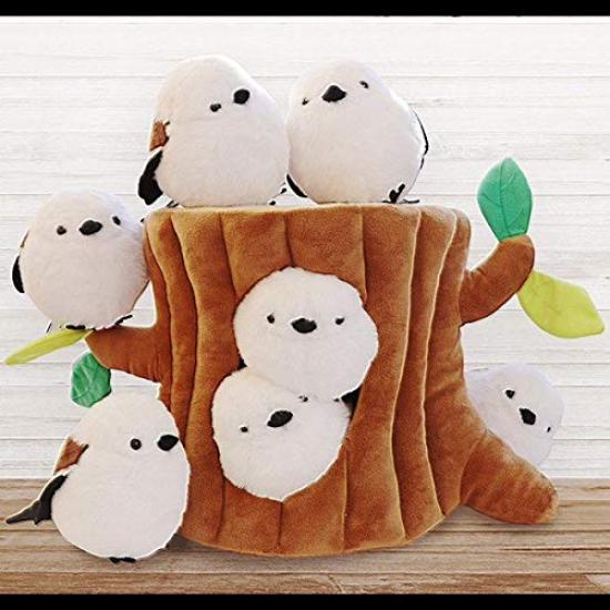 Exceed Japan [kotori Smile] Long-tailed Tit Plush Toy (Single Item)