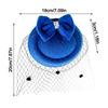 Nastri in Rete Cappello Vintage da Donna Fascia per Capelli Fascia in Feltro Fascinator Elegante Copricapo Matrimonio