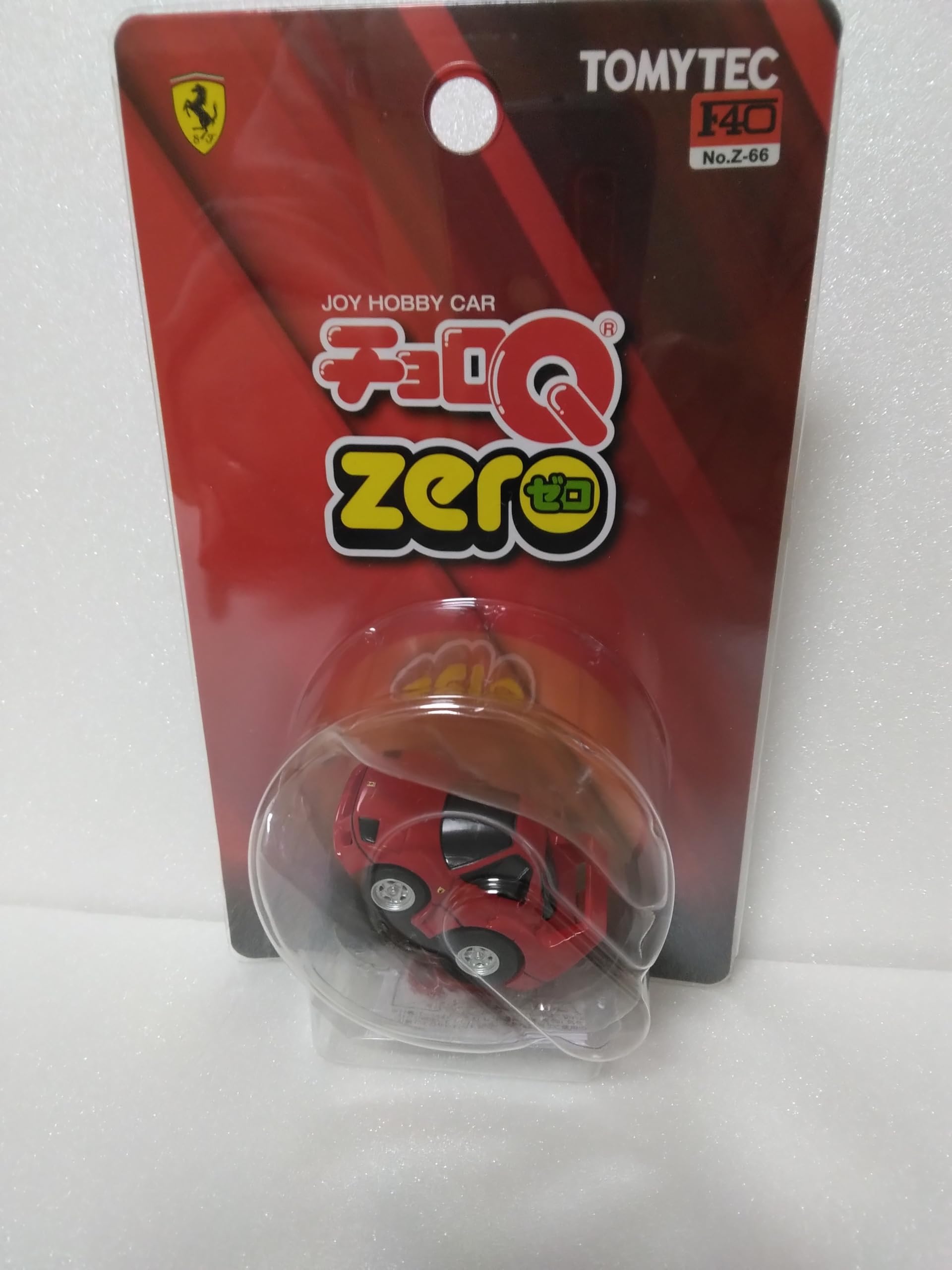 

TOMYTEC Choro Q ZERO Ferrari Красный Z-46 F40, Миниатюрная машинка, красный
