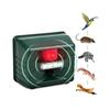 Outdoor Ultrasonic Bird Repeller, Outdoor Bird Repeller, Ultrasonic Animal Repeller with Motion Sensor and Flash to Repel Pests