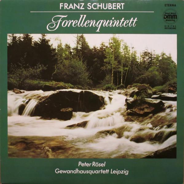 

LP Record FRANZ SCHUBERT GEWANDHAUSQUARTETT Forellenquintett 725094 ETERNA 1988 German Dem Classical Used